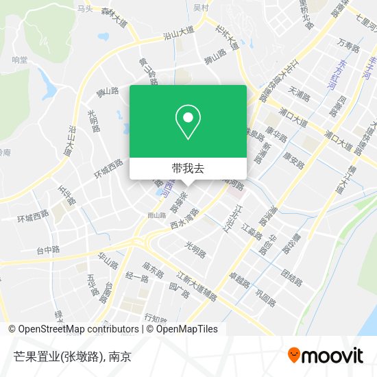 芒果置业(张墩路)地图
