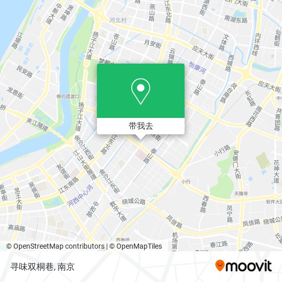 寻味双桐巷地图