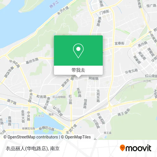 衣品丽人(华电路店)地图