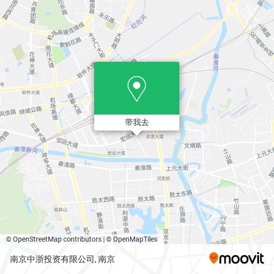 南京中浙投资有限公司地图