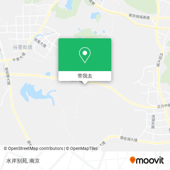 水岸别苑地图