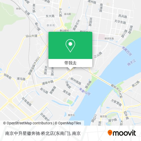 南京中升星徽奔驰·桥北店(东南门)地图