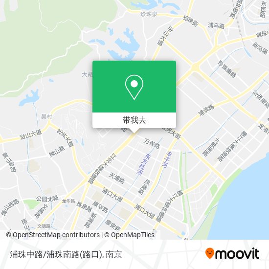 浦珠中路/浦珠南路(路口)地图