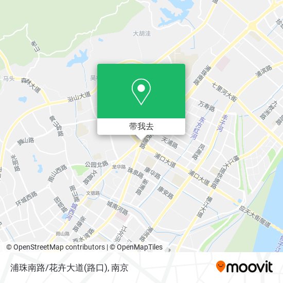 浦珠南路/花卉大道(路口)地图
