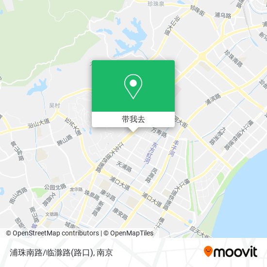 浦珠南路/临滁路(路口)地图