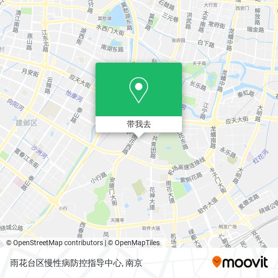 雨花台区慢性病防控指导中心地图
