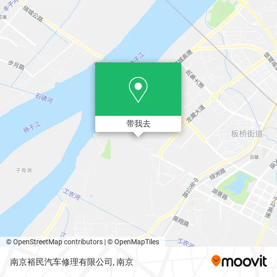 南京裕民汽车修理有限公司地图