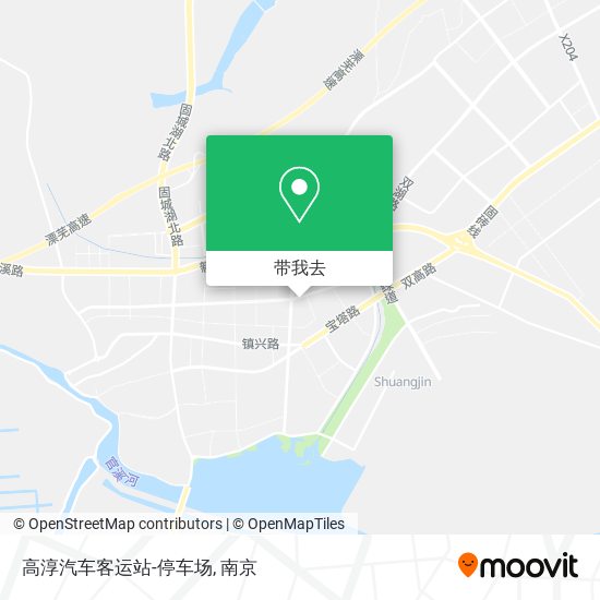 高淳汽车客运站-停车场地图