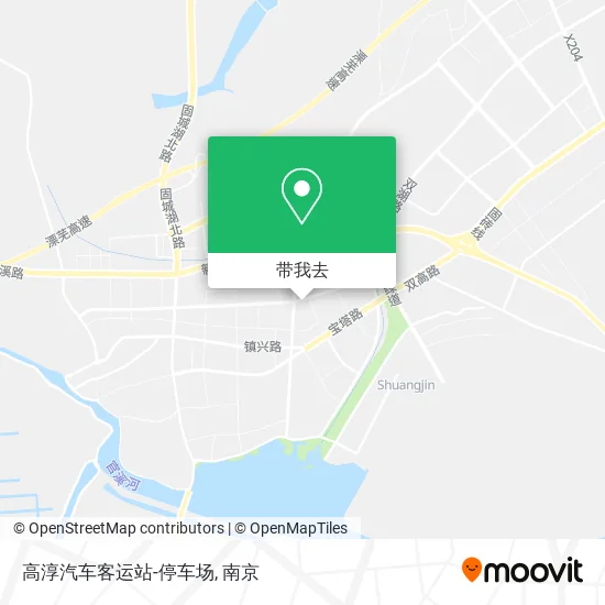 高淳汽车客运站-停车场地图