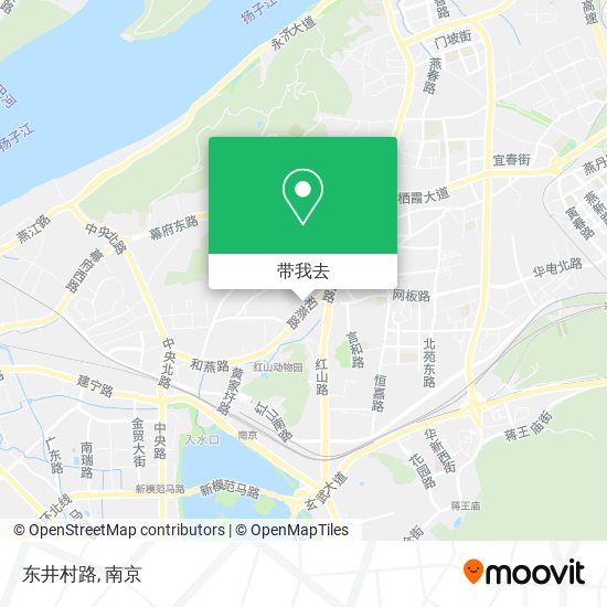 东井村路地图