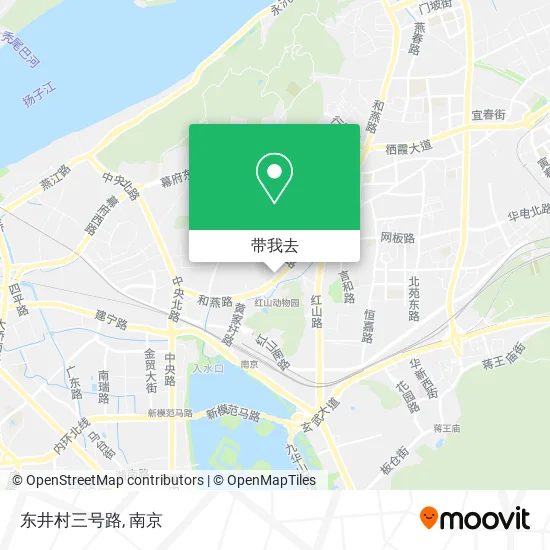 东井村三号路地图