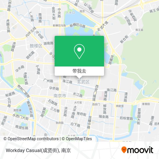 Workday Casual(成贤街)地图