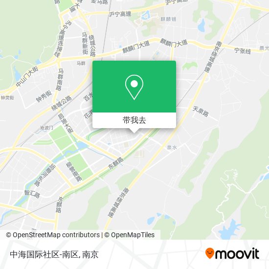 中海国际社区-南区地图