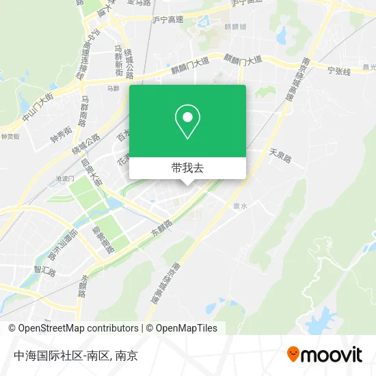 中海国际社区-南区地图