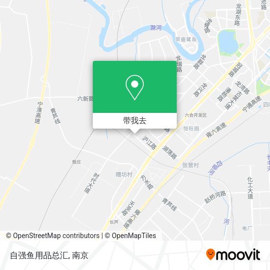自强鱼用品总汇地图