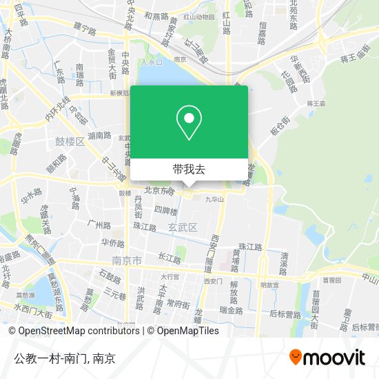 公教一村-南门地图
