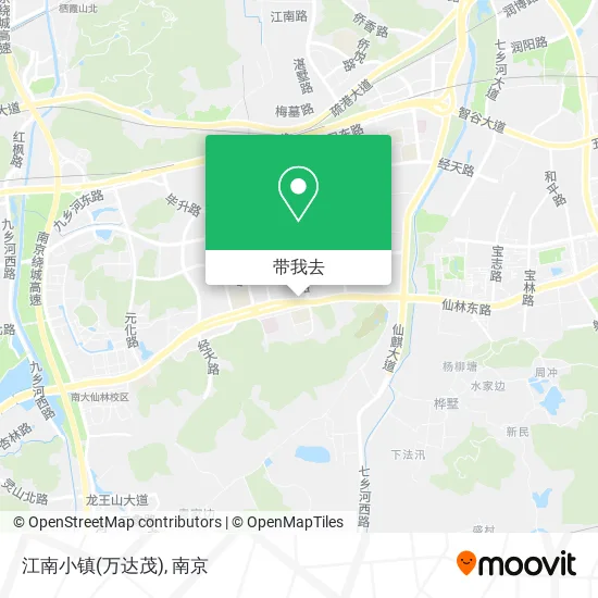 江南小镇(万达茂)地图
