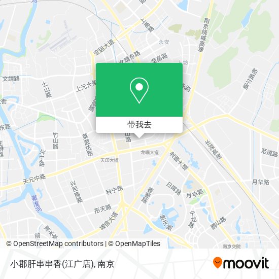 小郡肝串串香(江广店)地图