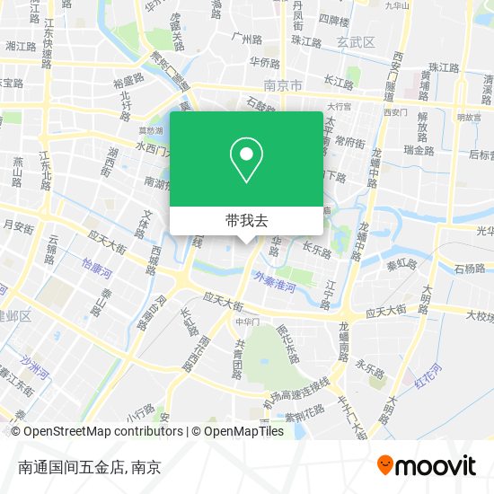 南通国间五金店地图