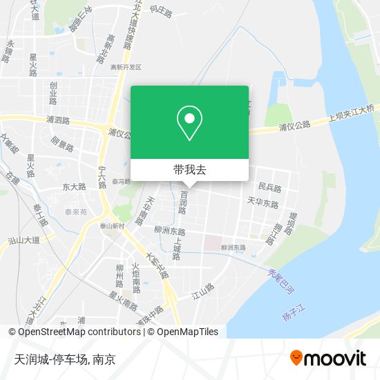 天润城-停车场地图