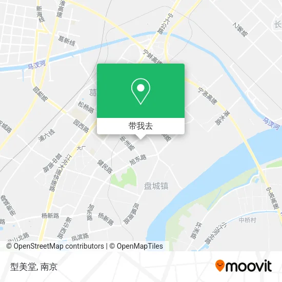 型美堂地图
