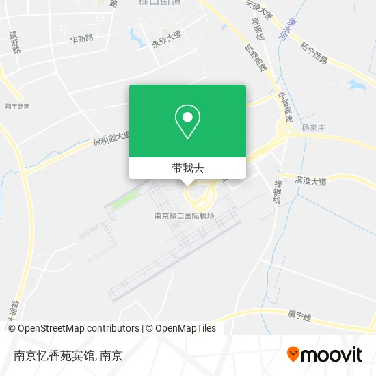 南京忆香苑宾馆地图