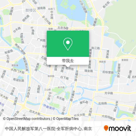中国人民解放军第八一医院-全军肝病中心地图