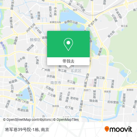 将军巷39号院-1栋地图