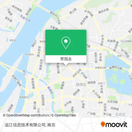 远江信息技术有限公司地图
