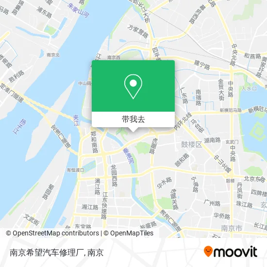 南京希望汽车修理厂地图