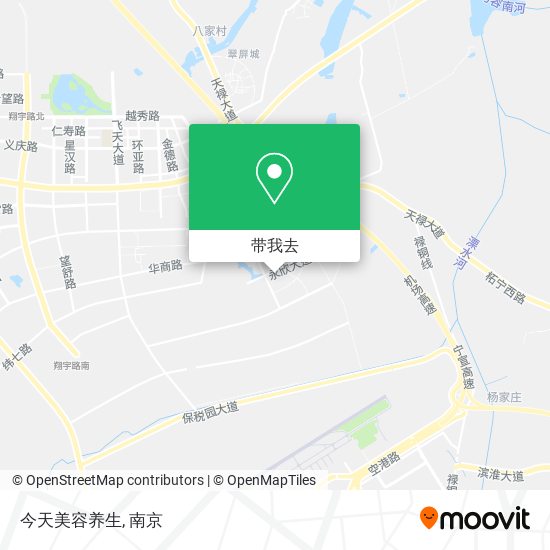 今天美容养生地图