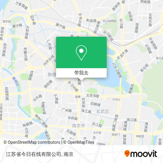 江苏省今日在线有限公司地图