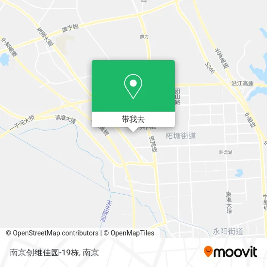 南京创维佳园-19栋地图