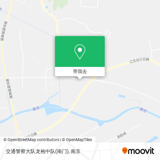 交通警察大队龙袍中队(南门)地图