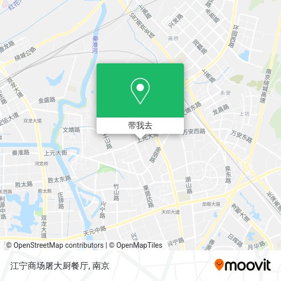 江宁商场屠大厨餐厅地图