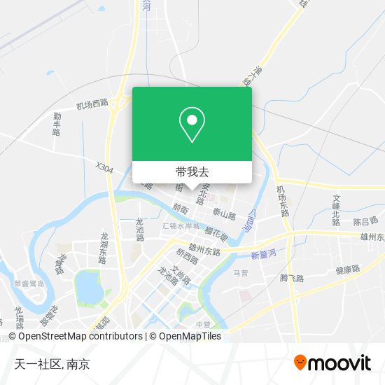 天一社区地图