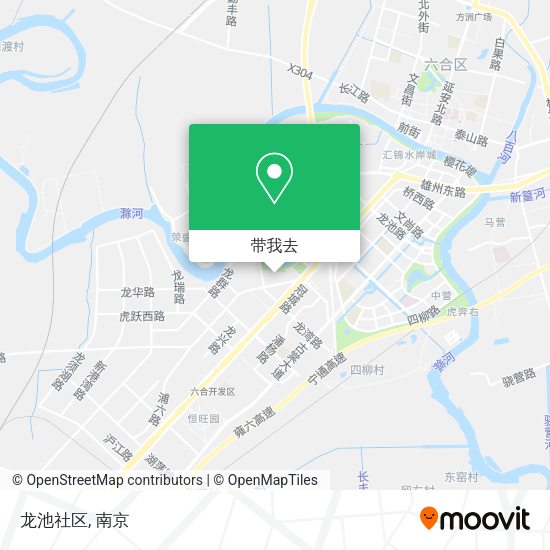 龙池社区地图