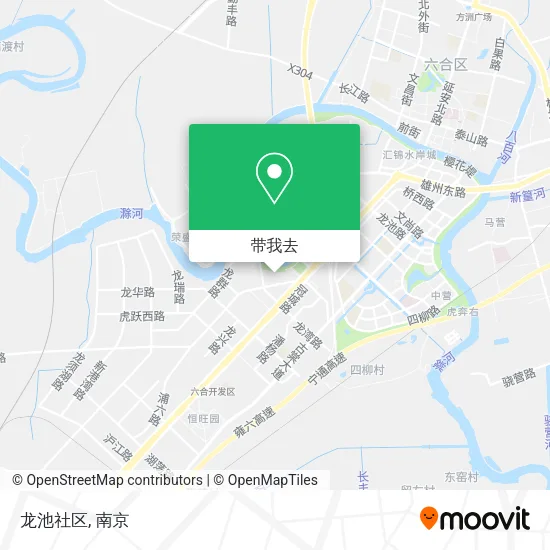 龙池社区地图