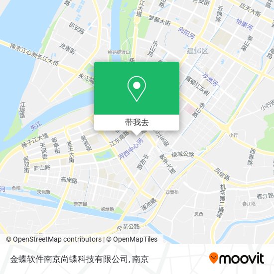 金蝶软件南京尚蝶科技有限公司地图