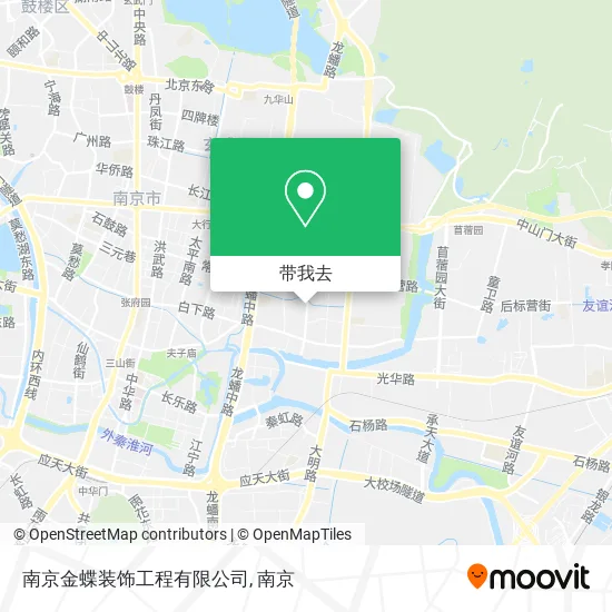 南京金蝶装饰工程有限公司地图
