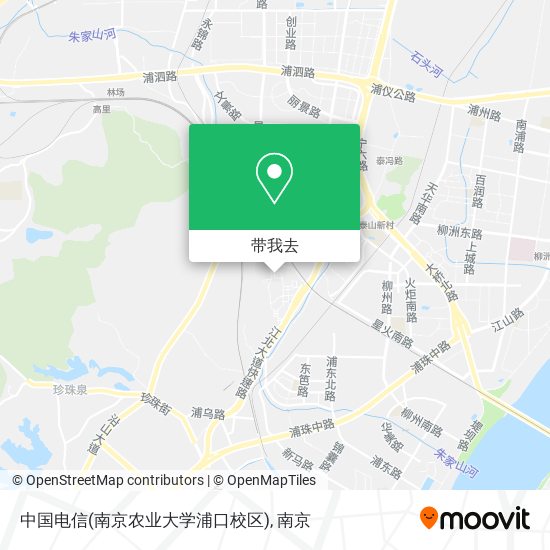 中国电信(南京农业大学浦口校区)地图
