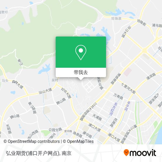 弘业期货(浦口开户网点)地图