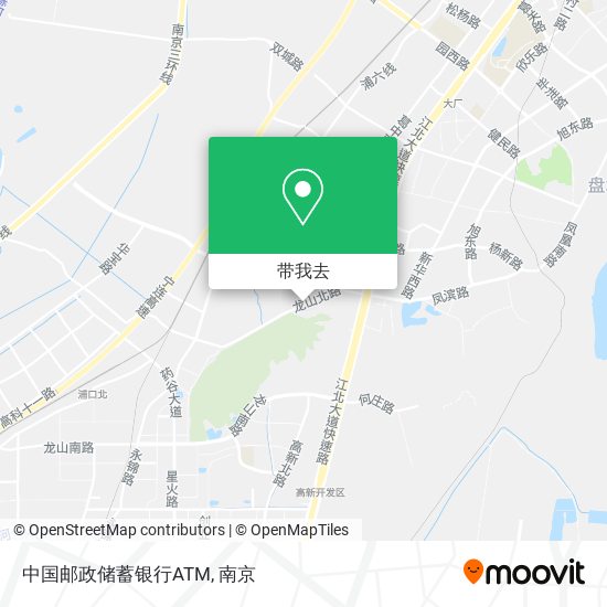 中国邮政储蓄银行ATM地图