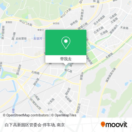 白下高新园区管委会-停车场地图