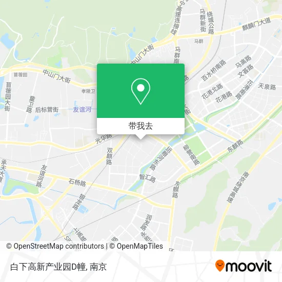 白下高新产业园D幢地图