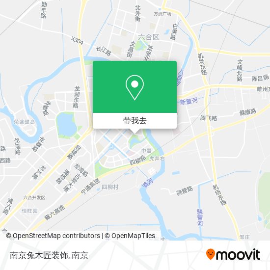 南京兔木匠装饰地图