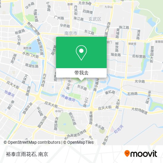 裕泰庄雨花石地图