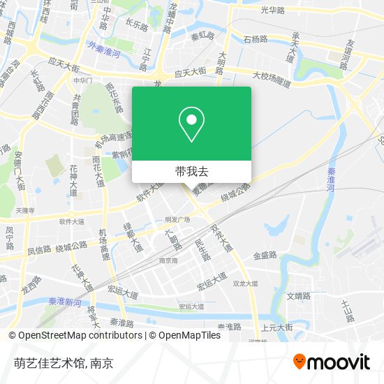 萌艺佳艺术馆地图