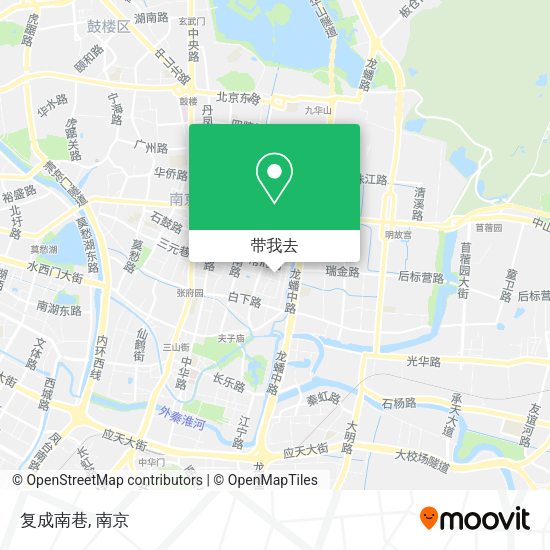 复成南巷地图