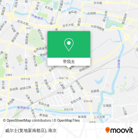 威尔士(复地宴南都店)地图